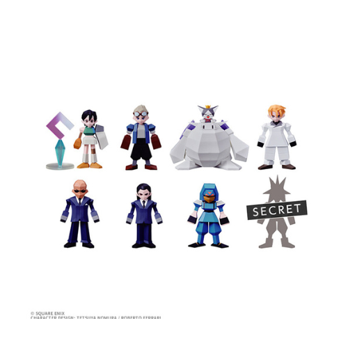 Figurine Ichiban ff7 rebirth : lot de 8 mini figurine polygone dont une secret