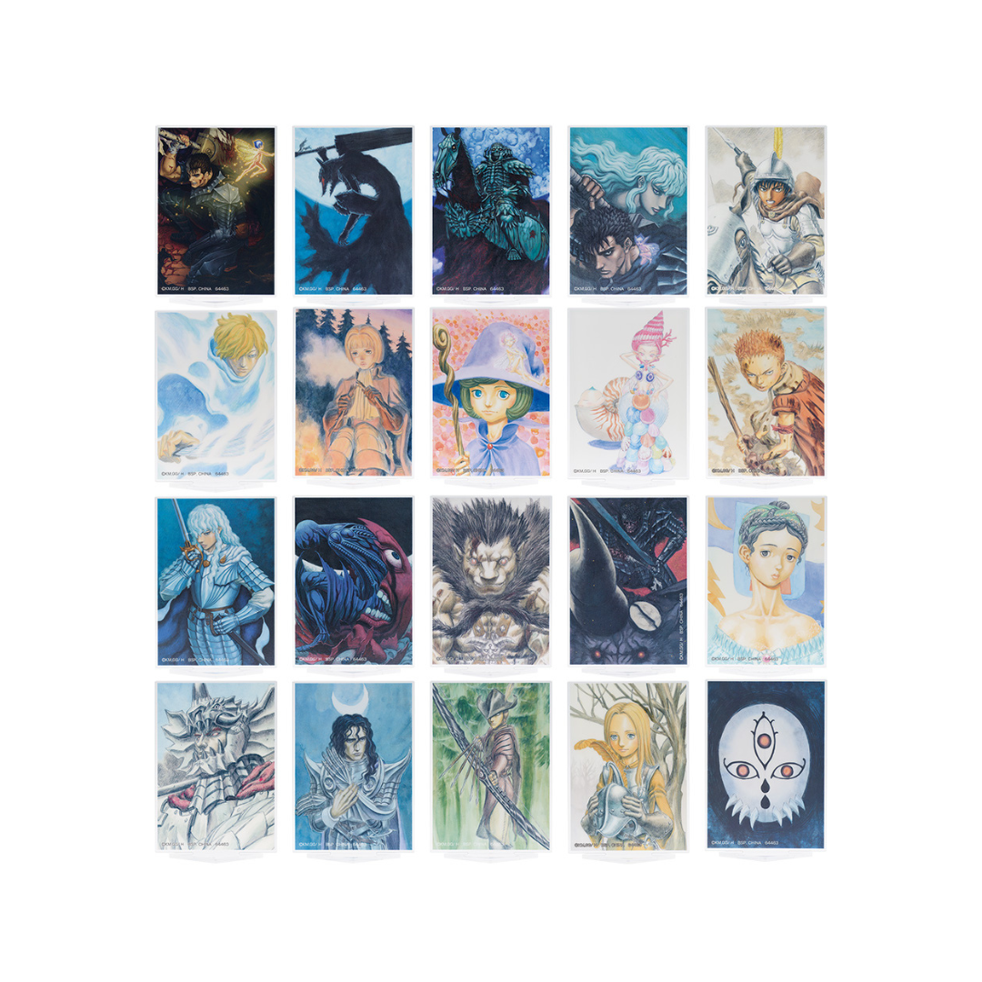 Goodies Ichiban Berserk Black Swordsman, Fight against fate: Acrylique Stand Set des 20