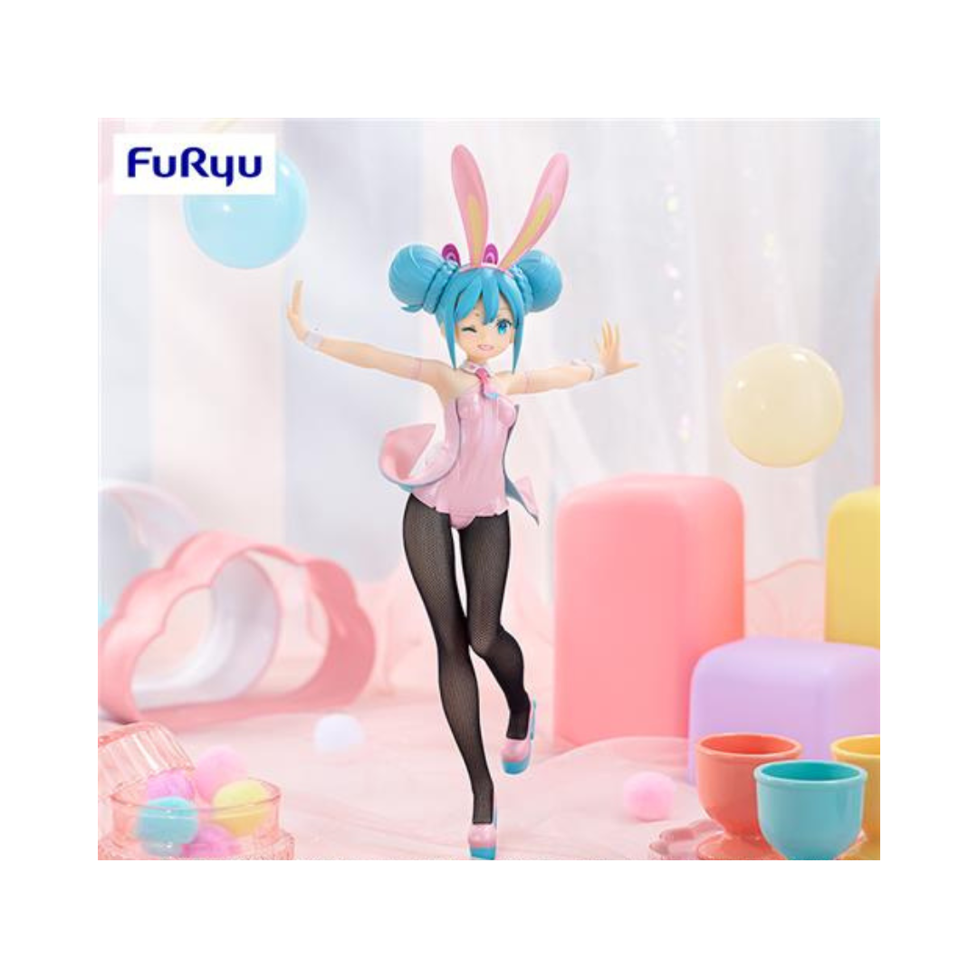 Figurine Miku Hatsune BiCute Bunnies Figure Wink Pearl Pink Ver.