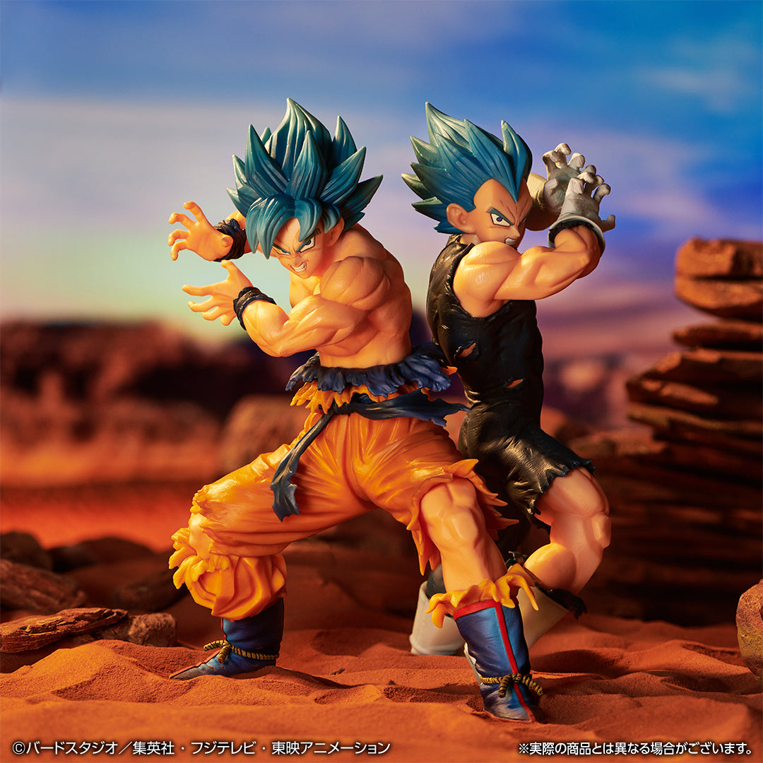 Figurine Loterie Ichiban Kuji Dragon Ball VS Omnibus Ultra: Son Goku et Vegeta (A)