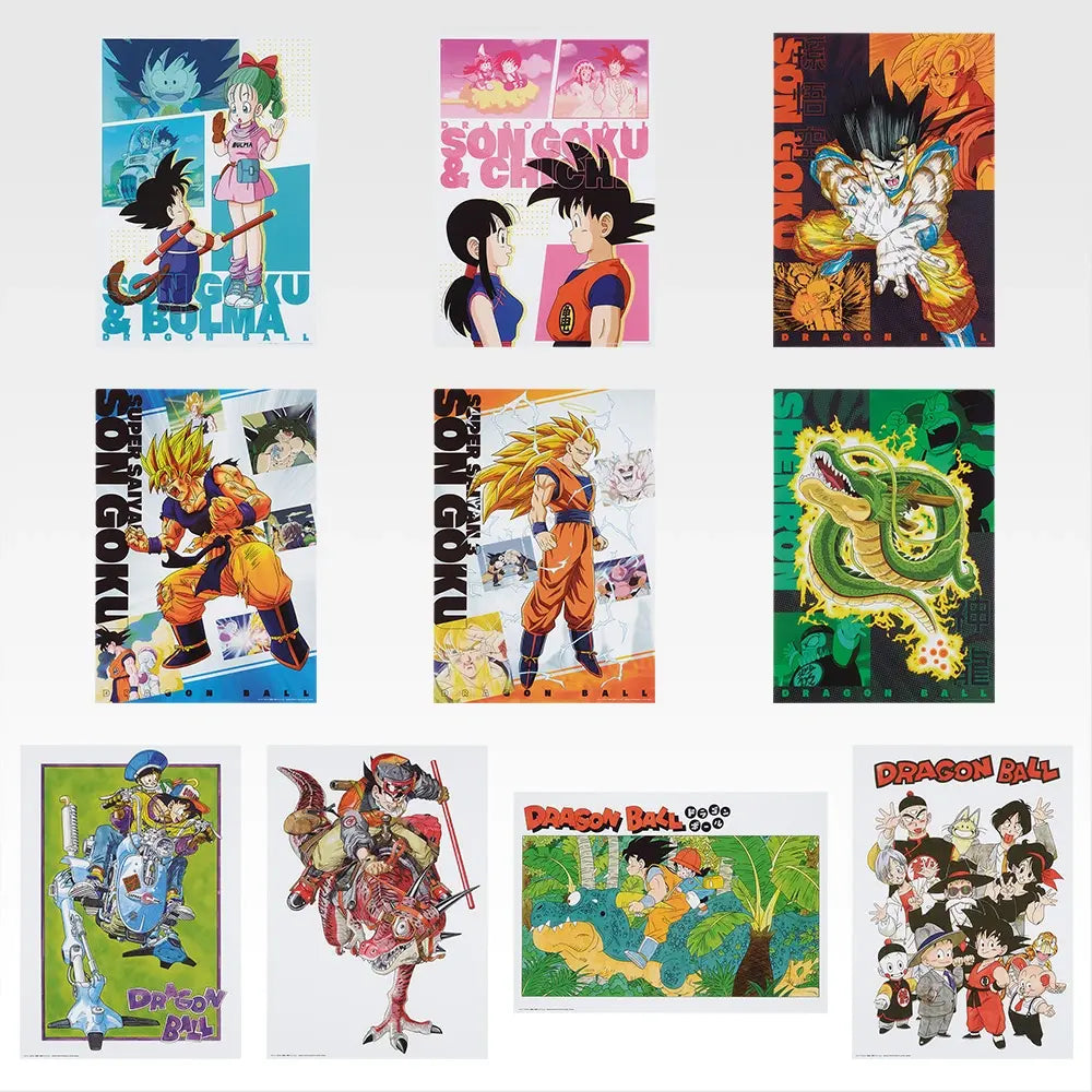Figurine Ichiban Kuji Dragon Ball THE CHRONICLE OF GOKU - Poster transparent (I)