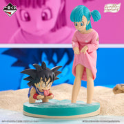Figurine Loterie Ichiban Kuji Dragon Ball HISTOIRE DU DRAGON: Son Goku et Bulma (Last one)