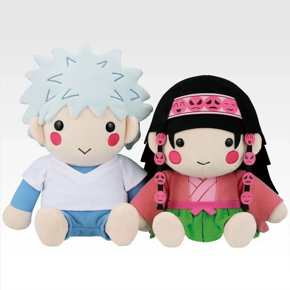 Figurine Ichiban Kuji Hunter × Hunter ZAOLDYECK FAMILY : Set de peluches Killua & Alluka (A)