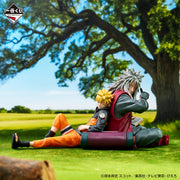 Figurine Loterie Ichiban Kuji NARUTO - Naruto - Shippuden : Les Trois Ninjas Légendaires: Naruto Uzumaki et Jiraiya (Last one)