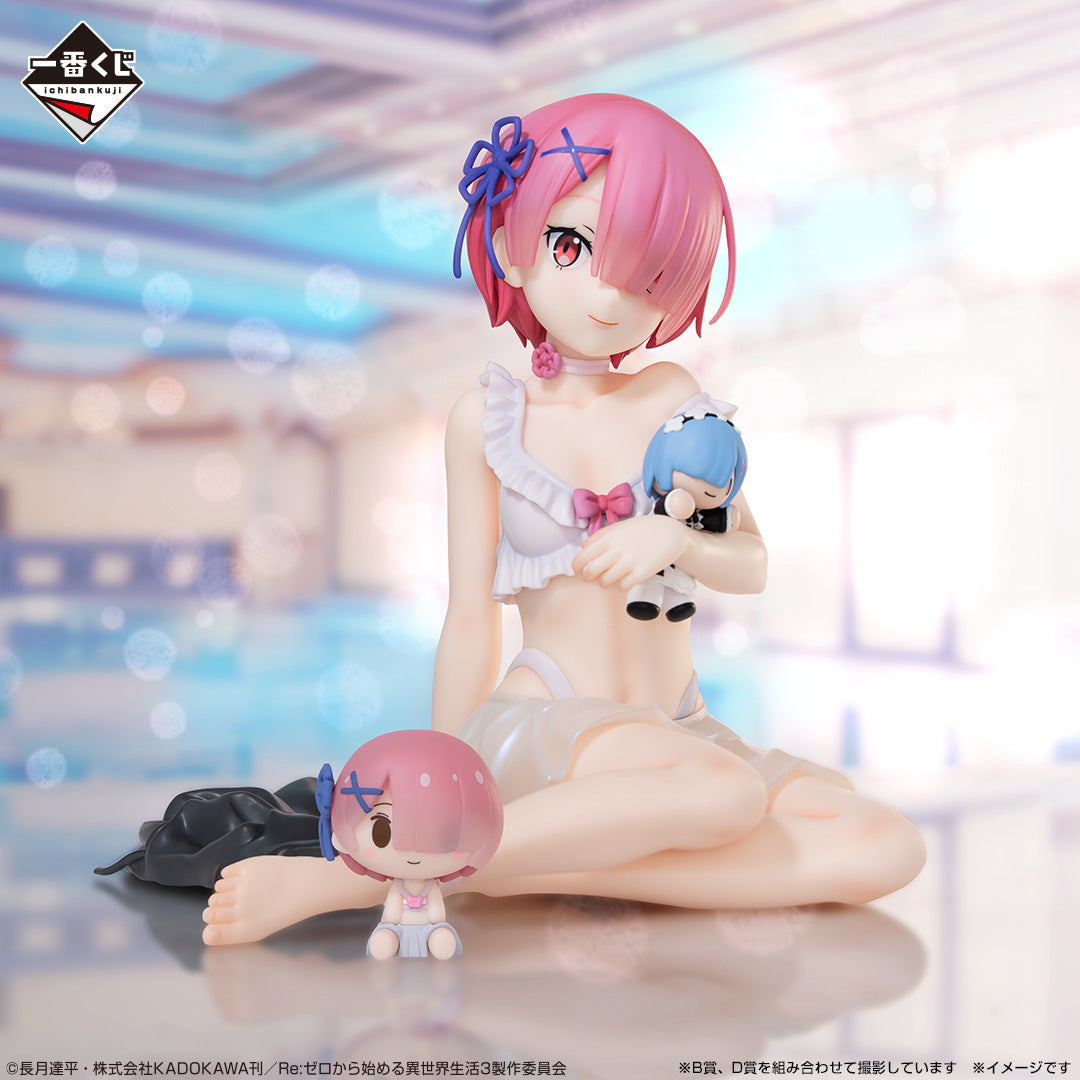 Figurine Loterie Ichiban Kuji Re:ZERO - Commencer une vie dans un autre monde - Je me souviendrai de ce jour.: Ram (B)