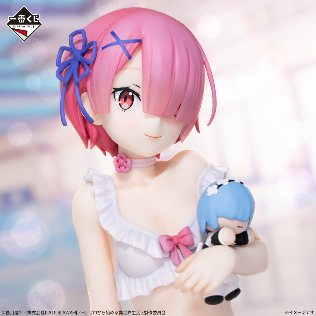Figurine Loterie Ichiban Kuji Re:ZERO - Commencer une vie dans un autre monde - Je me souviendrai de ce jour.: Ram (B)