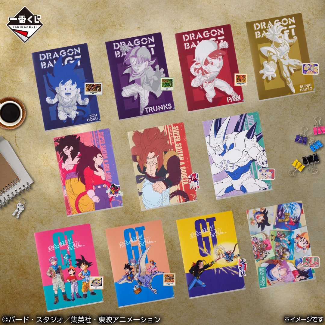 Ichiban Kuji Dragon Ball GT -  Set de pochette transparente & stickers (Lot I)
