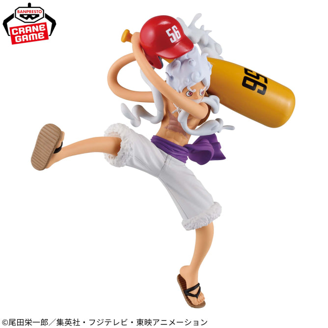 Figurine One Piece Collection Registre des combats MONKEY D. LUFFY Gear 5 II