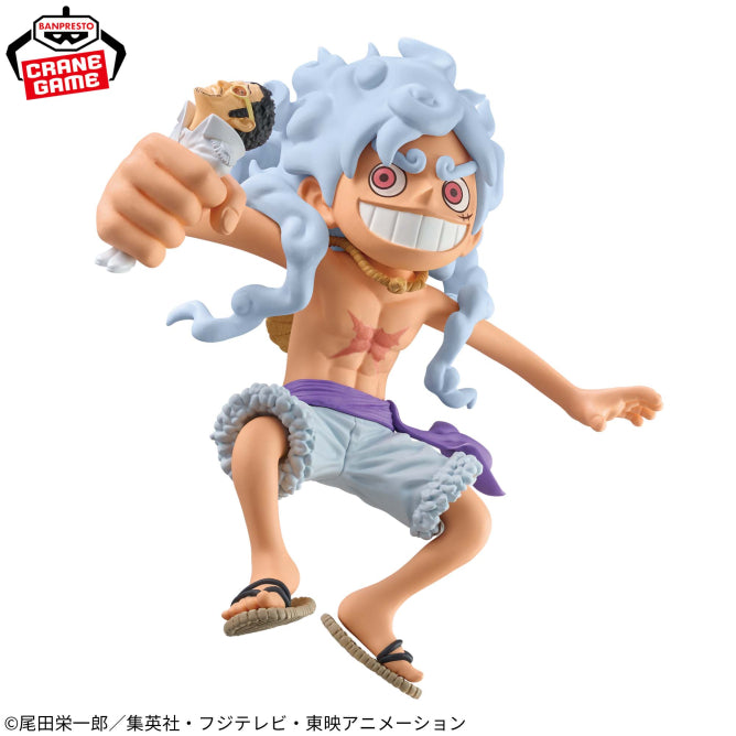 Figurine One Piece Mega World Collectible Monkey D. Luffy contre Borsalino