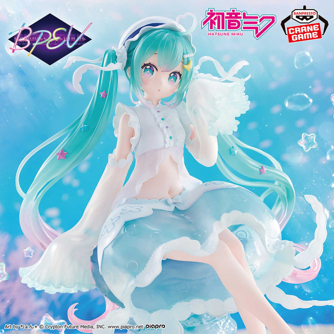 Figurine Hatsune Miku BANPRESTO EVOLVE Clearluxe méduse