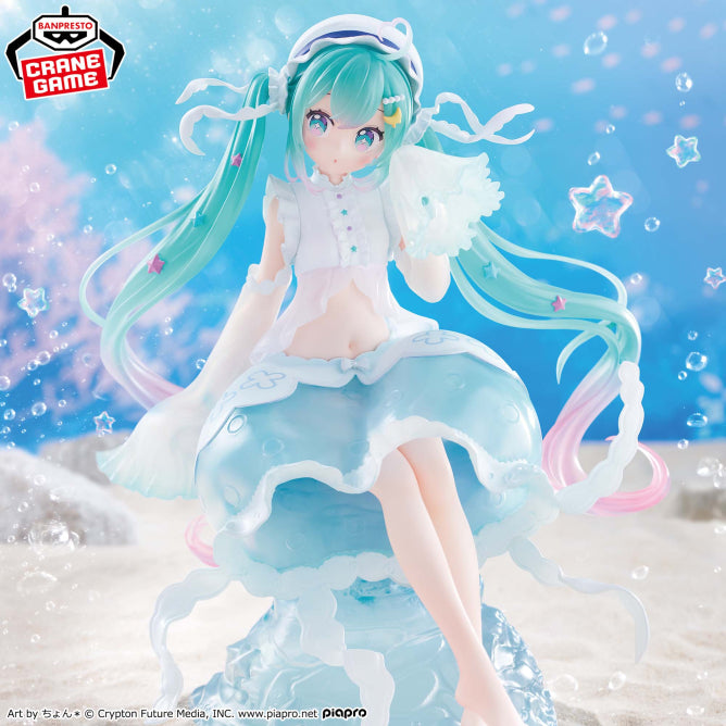 Figurine Hatsune Miku BANPRESTO EVOLVE Clearluxe méduse