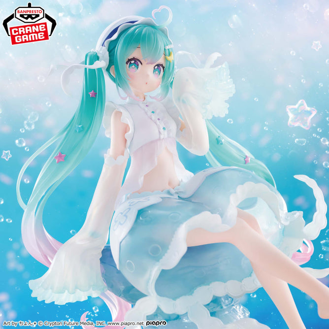 Figurine Hatsune Miku BANPRESTO EVOLVE Clearluxe méduse
