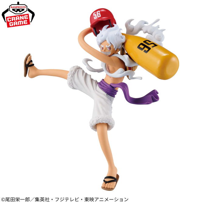 Figurine One Piece Collection Registre des combats MONKEY D. LUFFY Gear 5 II