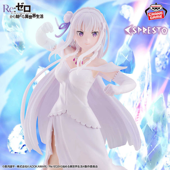 Figurine Re:Zero − Starting Life in Another World ESPRESTO Excite Motions Emilia
