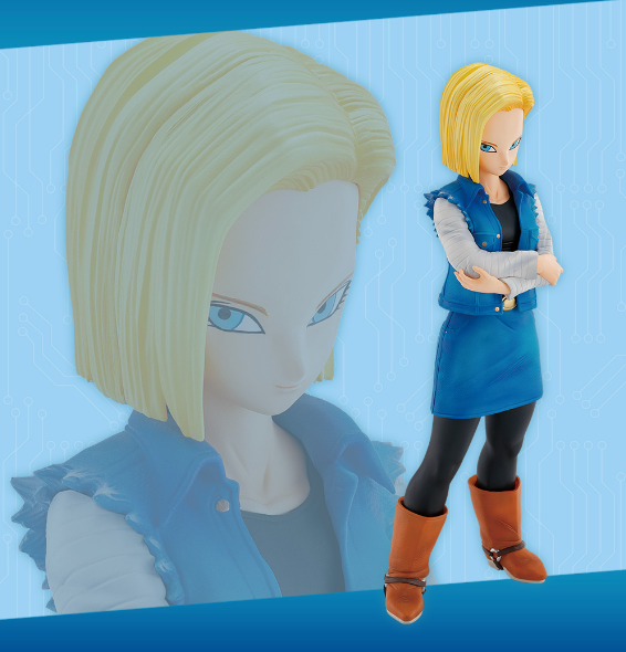 Figurine Ichiban Kuji Dragon Ball EX : La Terreur des Androïdes: Androïde 18 (C)