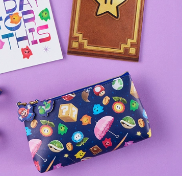 Figurine Tirage Ichiban Kuji « The Super Mario Galaxy Movie » - Slide Zipper Pouch (D)