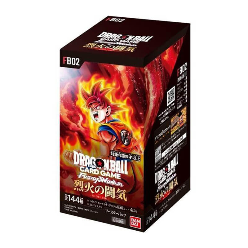DRAGON BALL SUPER CARD GAME FUSION WORLD - BOOSTER BOX BLAZING AURA FB02