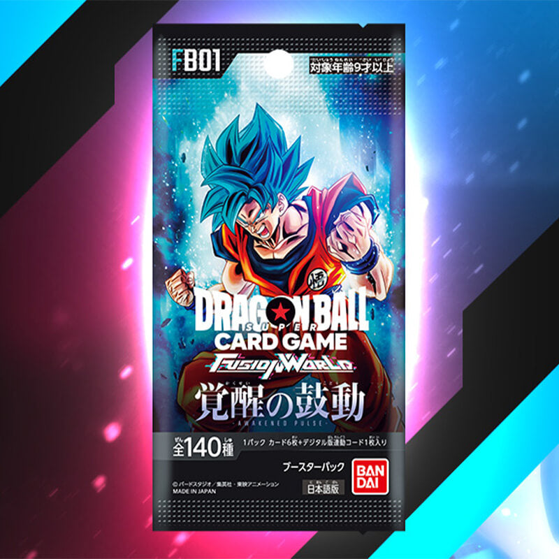 DRAGON BALL SUPER CARD GAME FUSION WORLD - BOOSTER BOX HEARTBEAT OF AWAKENING FB01