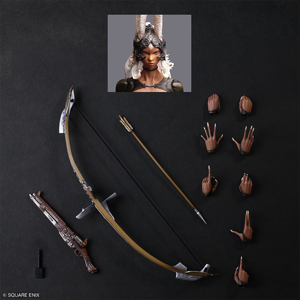 FINAL FANTASY XII - FIGURINE FRAN PLAY ARTS SHIN