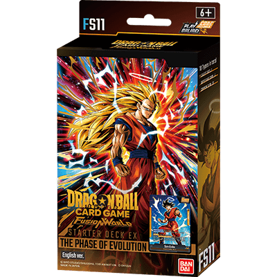 DRAGON BALL SUPER CARD GAME FUSION WORLD - STARTER DECK THE PHASE OF EVOLUTION FS11