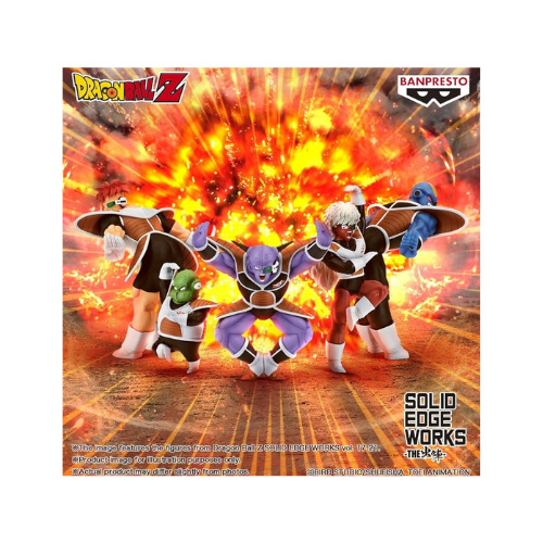 Figurine Prize  SOLID EDGE WORKS commando ginyu set