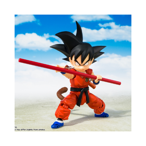Figurine Son Goku avec baton +/- 22 cm - Dragon Ball Z