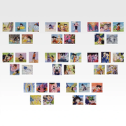 Figurine Loterie Ichiban Kuji Dragon Ball: Bataille des Supers Saiyans: Lot complet autocollants prismatiques I Prize