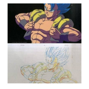 Goodie  Memorial Original Art PLUS Gogeta