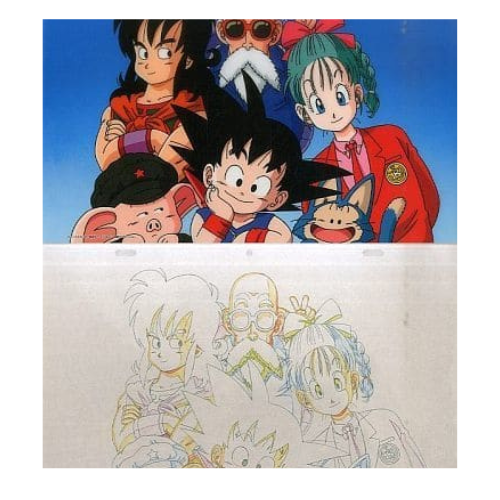 Goodie  Memorial Original Art PLUS photo famille