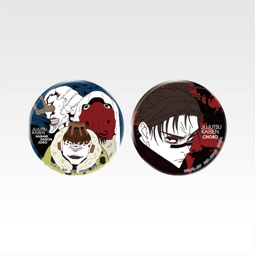 ICHIBAN KUJI JUJUTSU KAISEN 5th ANNIVERSARY - BADGE FULL SET LOT L