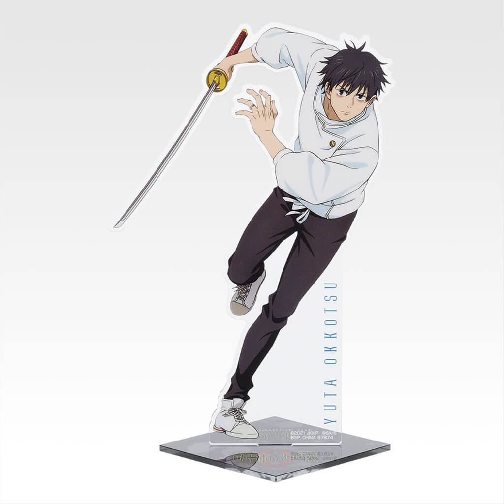 ICHIBAN KUJI JUJUTSU KAISEN 5th ANNIVERSARY - BIG ACRYLIC STAND (YUTA OKKOTSU-TOGE INUMAKI) LOT C/D