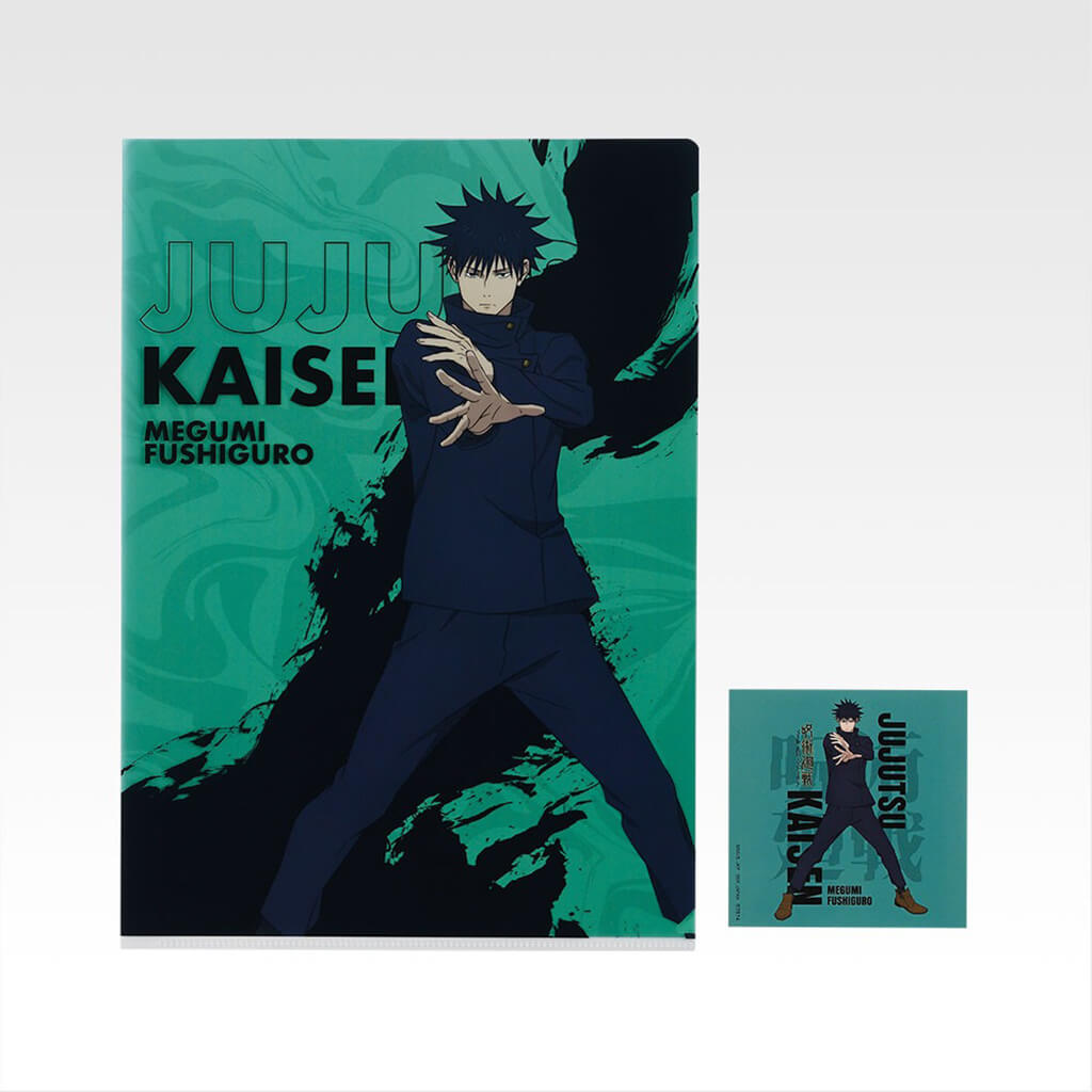 ICHIBAN KUJI JUJUTSU KAISEN 5th ANNIVERSARY - CLEAR FILE + STICKERS FULL SET LOT K