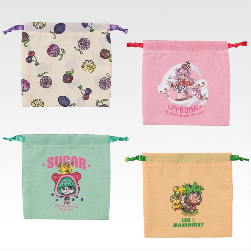 ICHIBAN KUJI ONE PIECE MEMORY OF HEROINES DEVIL'S NIGHT - DRAWSTRING POUCH FULL SET LOT F