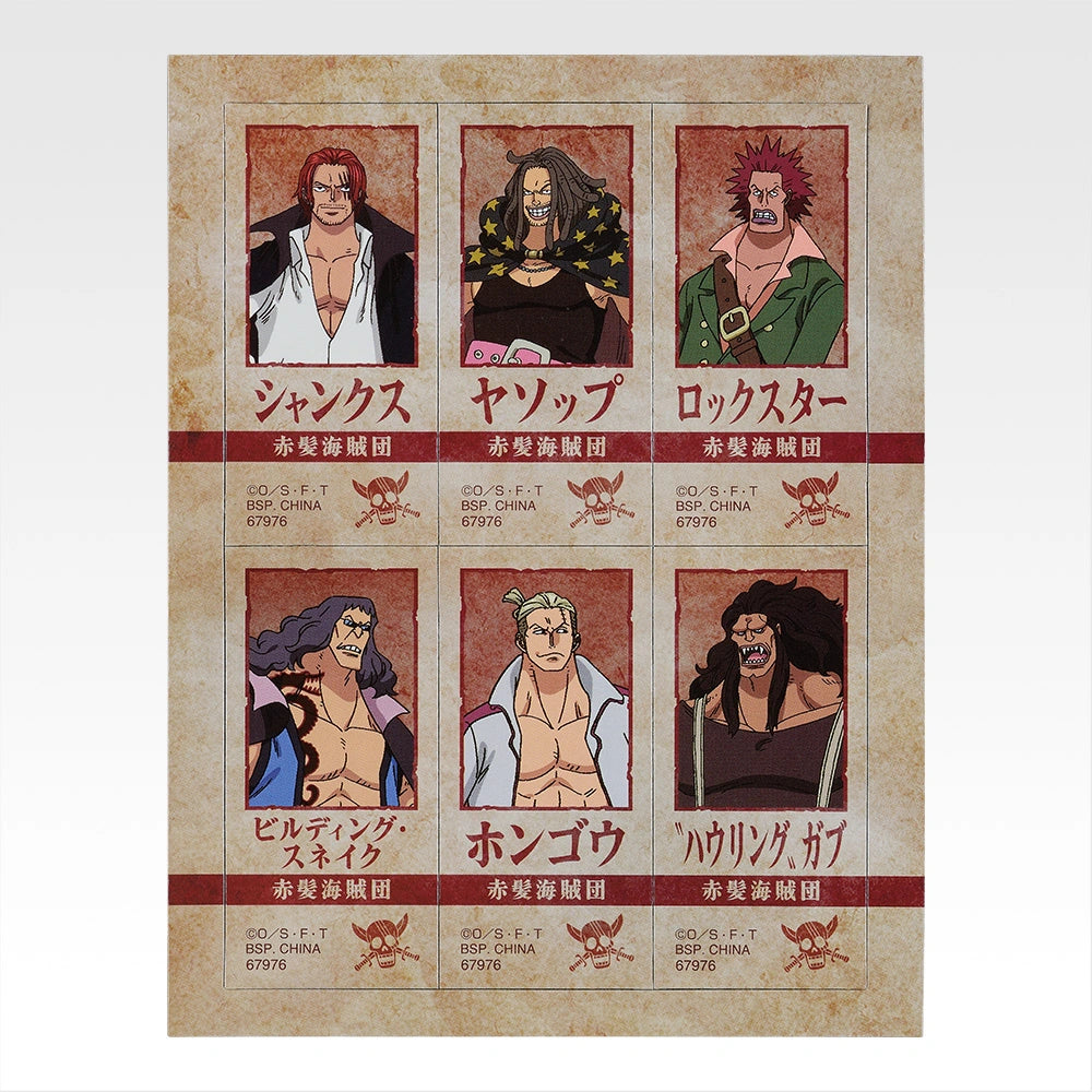 Figurine Ichiban Kuji One Piece – L’Équipage du Roux - Magnets décoratifs (I)