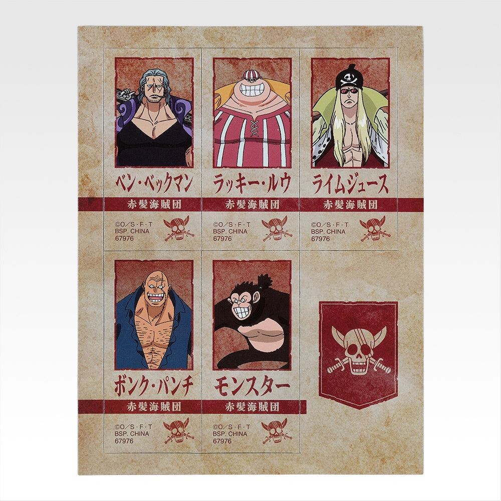 Figurine Ichiban Kuji One Piece – L’Équipage du Roux - Magnets décoratifs (I)