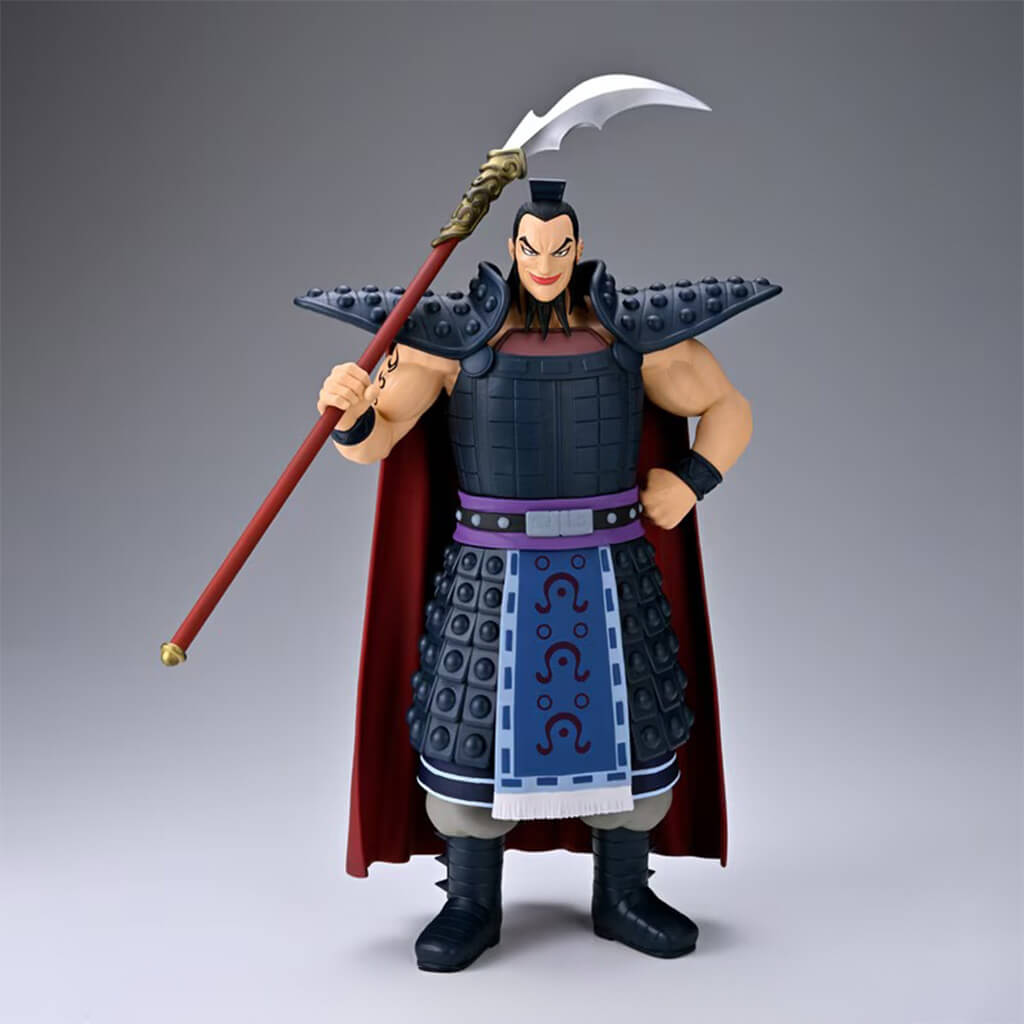 KINGDOM - FIGURINE FLAG AND SPEAR (OUKI) GRANDISTA