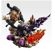 Figurine One Piece Future Island Egghead Explosion d'énergie: Bartholomew Kuma vs Jay Garcia Saturn Revible Moment (Last One)