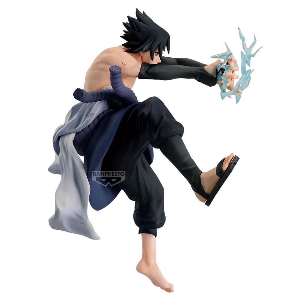 NARUTO - FIGURINE SASUKE UCHIHA (NARUTO 72 SERIES 40) VIBRATION STARS
