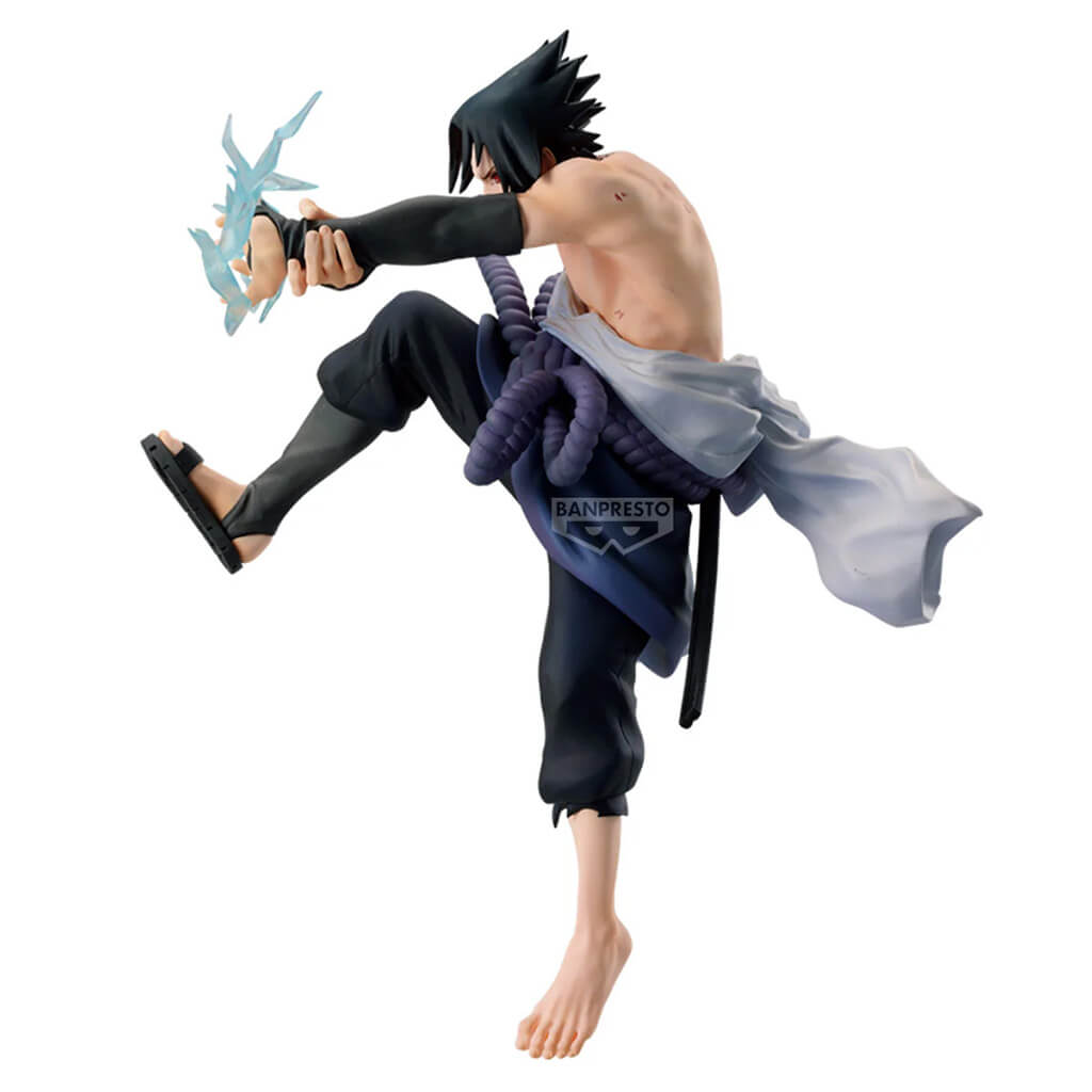 NARUTO - FIGURINE SASUKE UCHIHA (NARUTO 72 SERIES 40) VIBRATION STARS