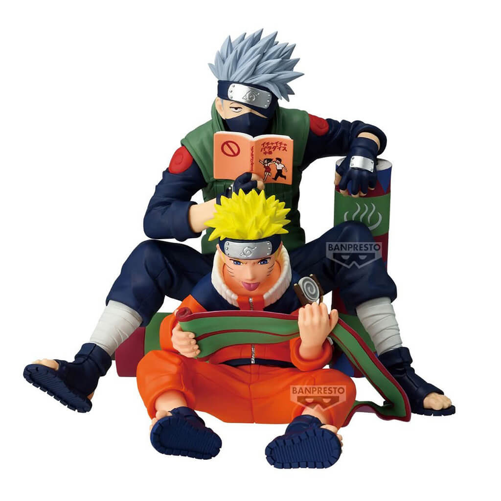 NARUTO - FIGURINES NARUTO UZUMAKI & HATAKE KAKASHI NARUTO 72 SERIES 03