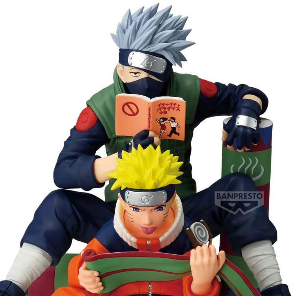 NARUTO - FIGURINES NARUTO UZUMAKI & HATAKE KAKASHI NARUTO 72 SERIES 03