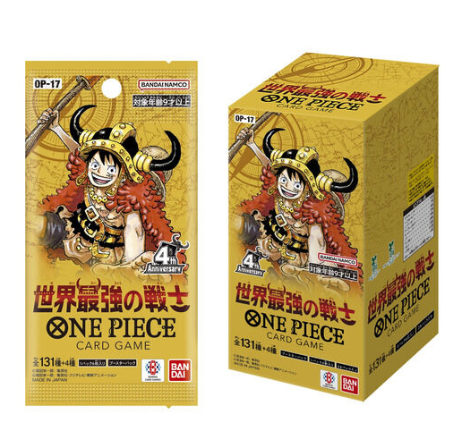 Display One Piece Card Game – Les Guerriers les Plus Forts du Monde OP-17
