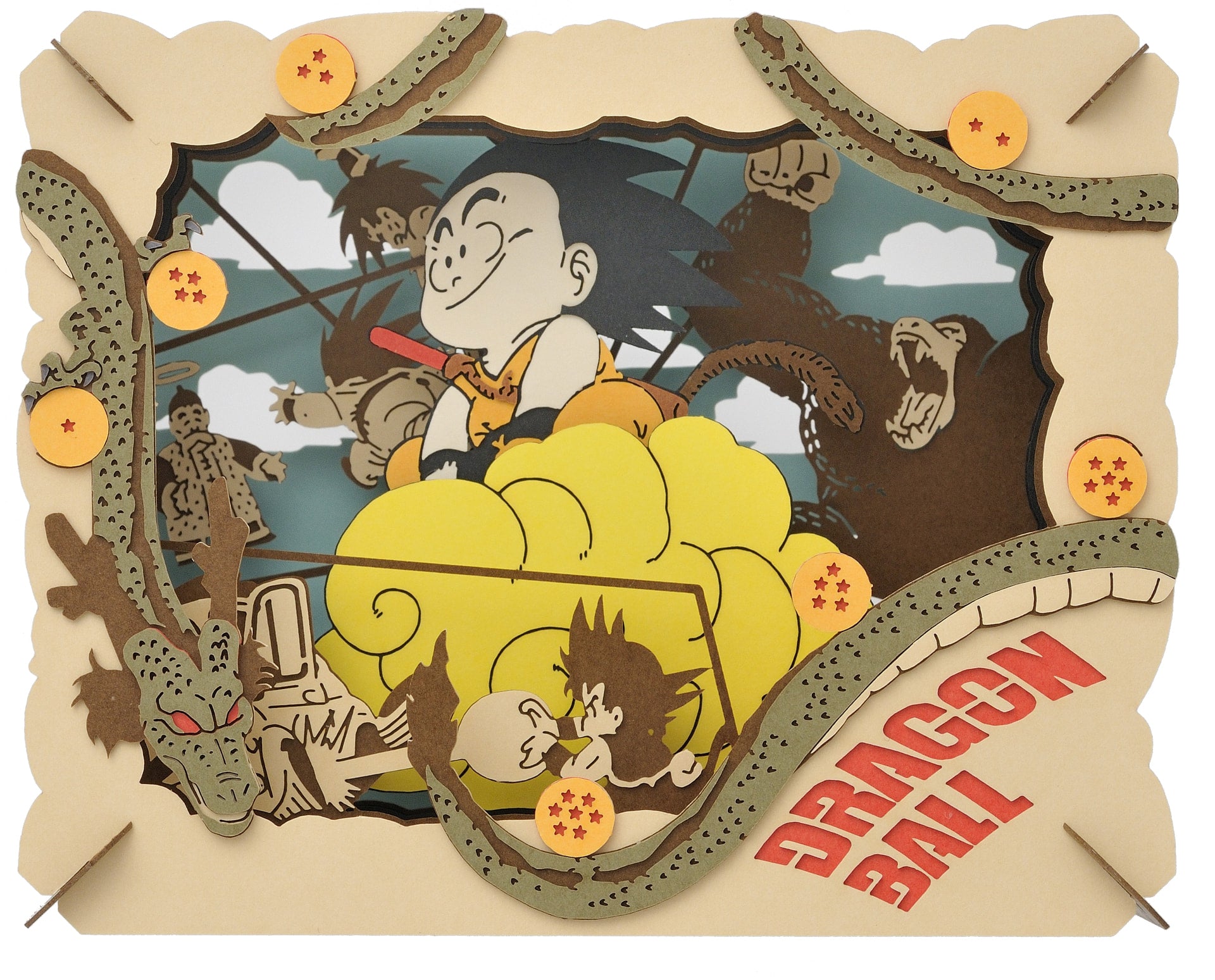 Dragon Ball Paper Theater Diorama / PT-099X Young Son Goku