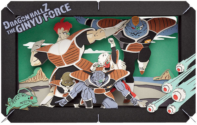 Dragon Ball Z Paper Theater Diorama / PT-L12 Ginyu Force