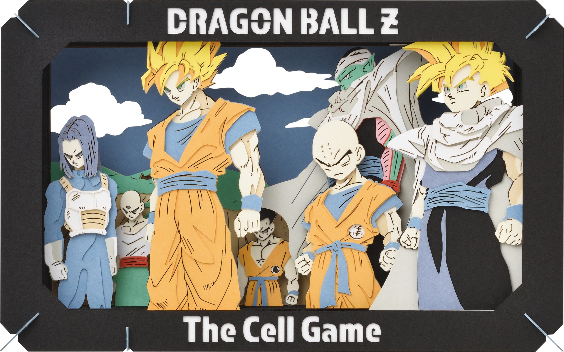 Dragon Ball Z Paper Theater Diorama / PT-L36X Cell Games