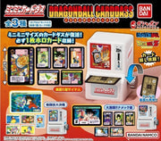 Lot de gashapon 3 distributeur carte