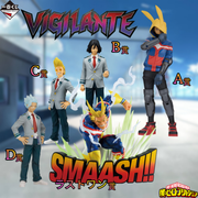 Lot de Figurines Ichiban Kuji Vigilante -My Hero Academia ILLEGALS- (Lot de 5)