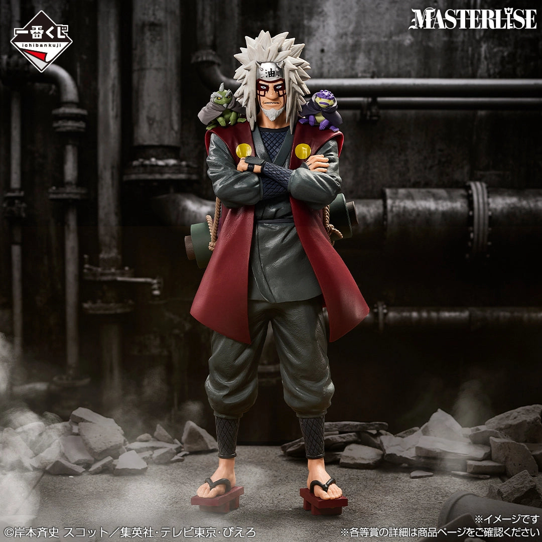 Figurine Ichiban Kuji Naruto Shippuden: Le chagrin de la réincarnation et le pont de la paix: Jiraiya (E)