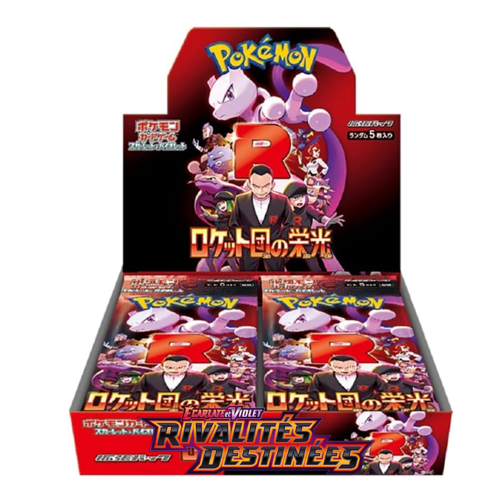 Display Box Pokémon The Glory of Team Rocket