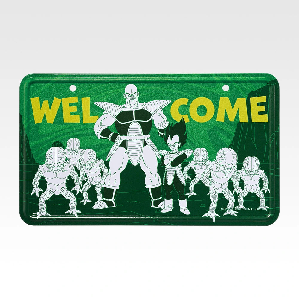 Figurine Ichiban Kuji Dragon Ball Spectacle Battle - Plaque en métal (G)